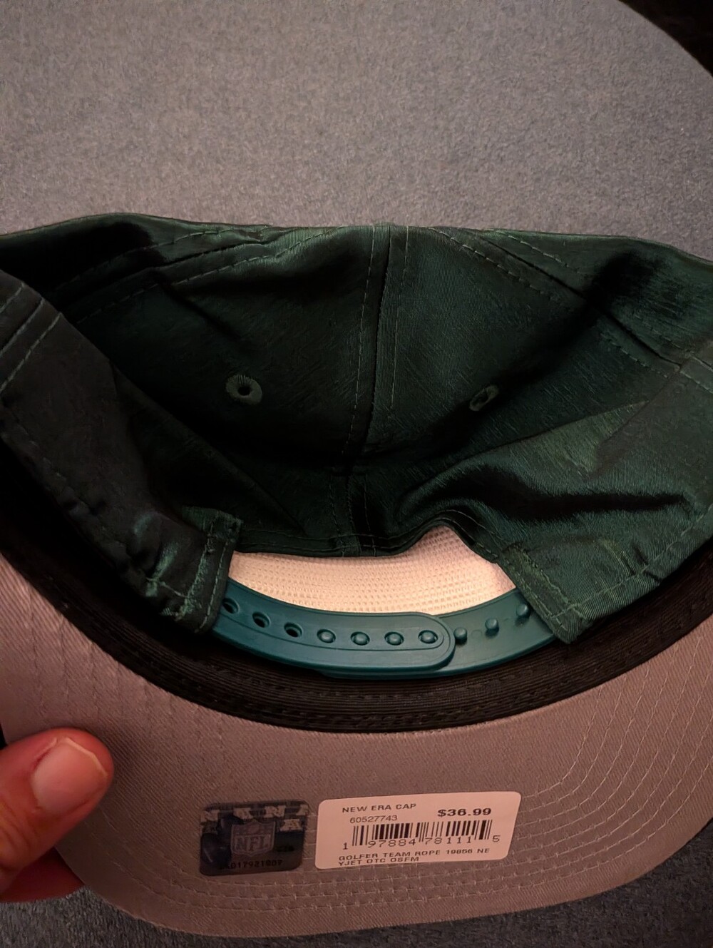 New York Jets Golfer Snapback New Era Hat - Picture 4 of 5